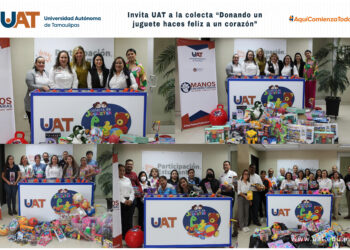 “Donando un juguete haces feliz a un corazón”: Colecta de la UAT