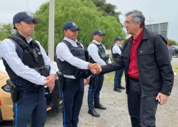 Supervisa  Américo módulos  de seguridad a turistas