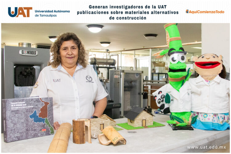Investigadores UAT publican sobre materiales alternativos de construcción