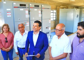 Moderniza alcalde de Victoria equipo electromecánico de COMAPA Victoria