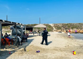 Guardia Estatal  de Género vigila La Pesca