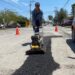 Lleva Gattás programa de bacheo a más colonias