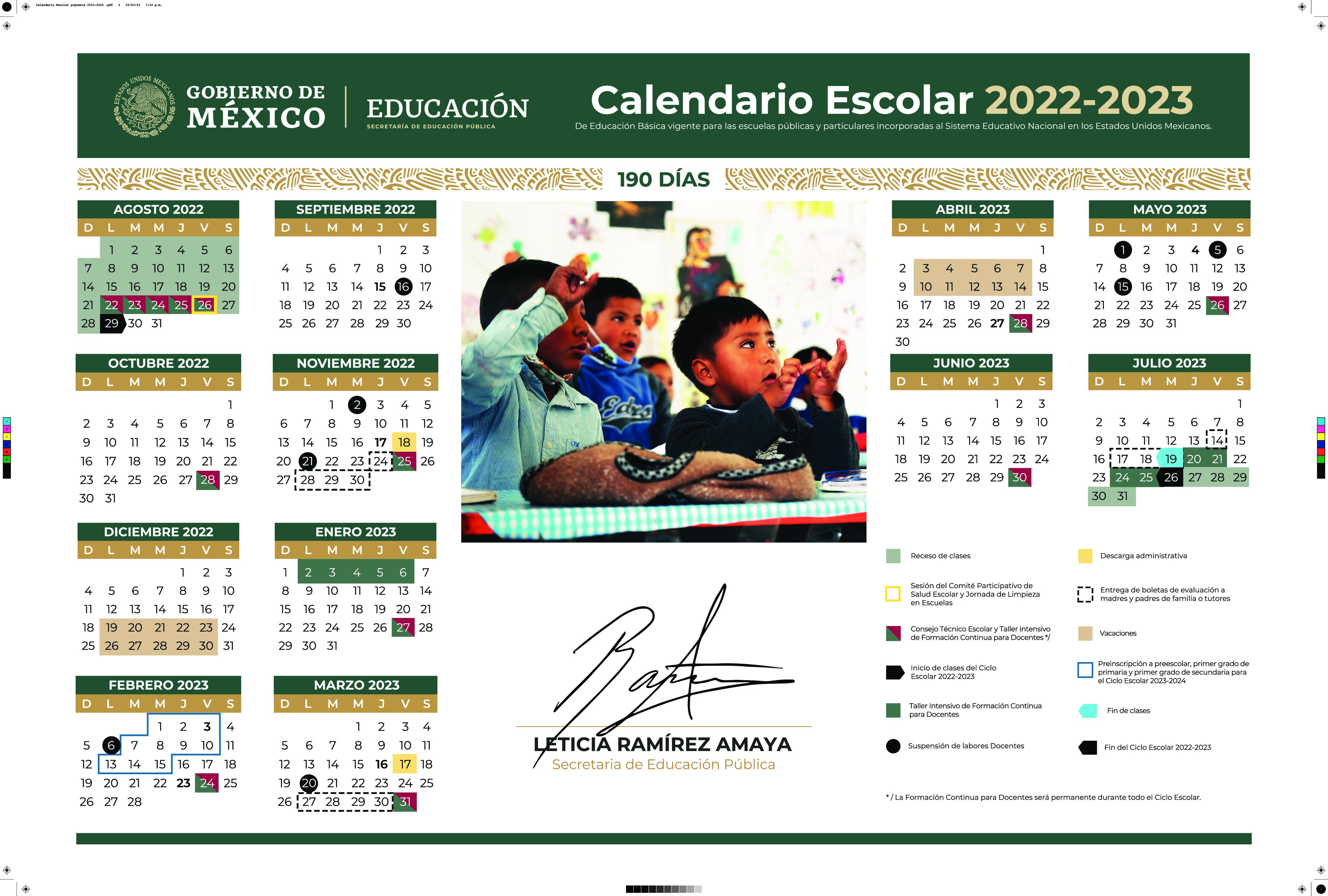 Ajustan calendario escolar 2023: Quitan 5 días de clases a alumnos, para capacitar a maestros