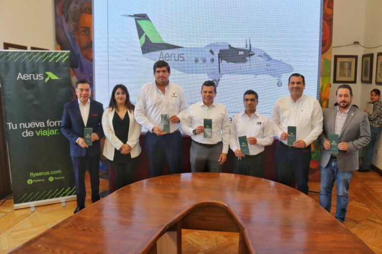 Fortalece Municipio conectividad aérea con Aerus y apoyo del Estado