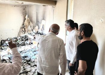 Tras conato de incendio, AVA visita HG y ofrece atención inmediata a pacientes