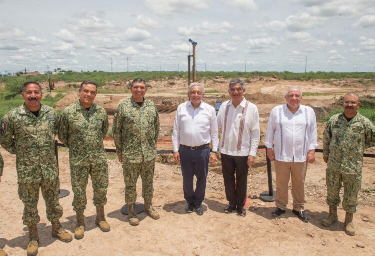 Visita AMLO aduanas de Tamaulipas y anuncia inversión por 10 mil mdp