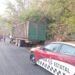 En Ocampo, GE retira camión que se quedó tirado