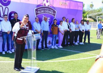 Inauguran Lucy y Lalo torneo juvenil Fut7 «Elige Cuidarte»
