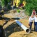 Invierte y trabaja Municipio en rehabilitación de red de agua