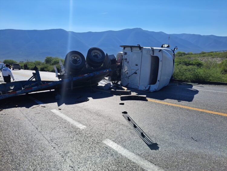 Otro carreterazo, cerrada la Rumbo Nuevo