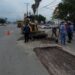 Intensifica municipio arreglo de calles en la ciudad y ejidos