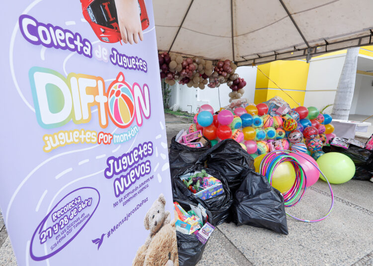 Entregó DIF Tamaulipas 20 mil juguetes en «Ruta de la Niñez»