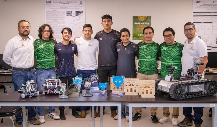 Obtiene UAT primeros lugares en Torneo Mexicano de Robótica 2023