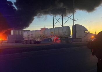 PC controla incendio en Matamoros; no se reportan lesionados