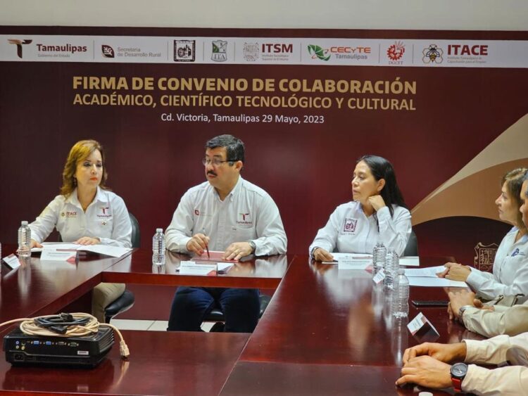 Firma convenio Secretaría de Desarrollo Rural con académicas de Altamira, Mante y Victoria
