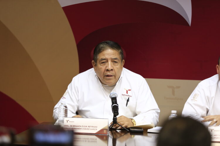 «Tamaulipas no está en llamas; por intereses mezquinos atacan a Américo»: General Chávez