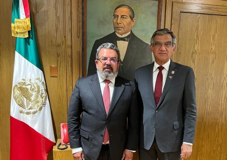 En la Cdmx, Américo gestiona beneficios para Tamaulipas
