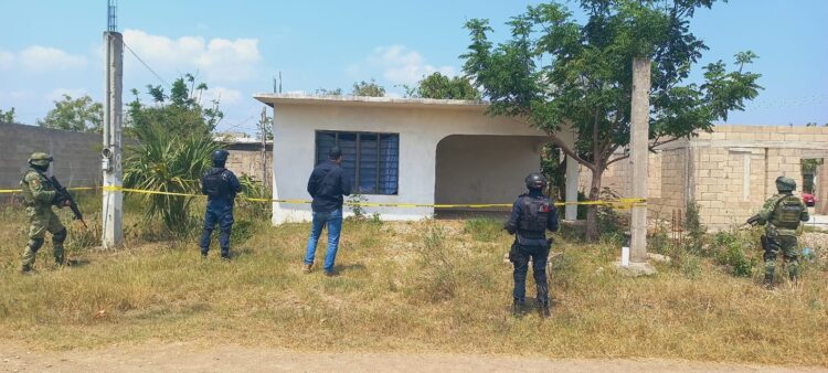 Cateo en Aldama, hallan mota y ponchallantas