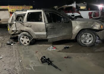Chocan a Guardia Estatal, hay enfrentamiento; muere un delincuente