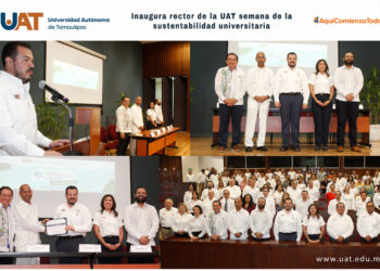 Inaugura el rector de la UAT Semana de la Sustentabilidad Universitaria 2023
