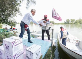 Dotaciones alimentarias: Beneficia DIF Tamaulipas a más de 73 mil familias