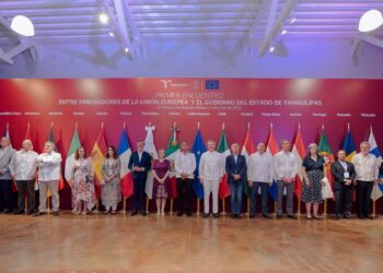 Llegan embajadores de la UE a Tamaulipas, en histórica visita