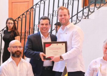 Son huéspedes distinguidos de Victoria embajadores de la Unión Europea