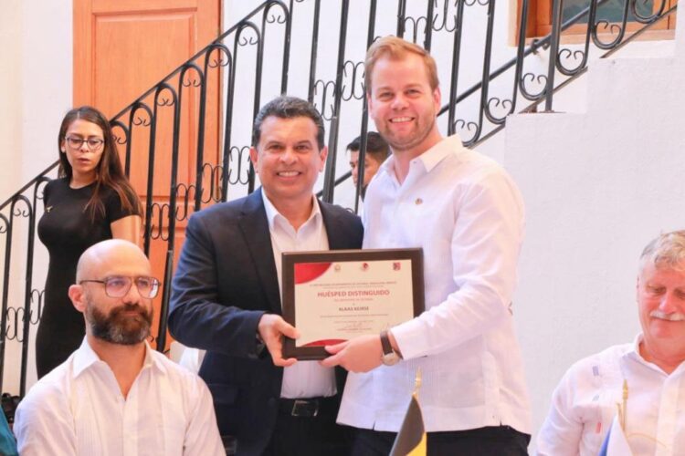 Son huéspedes distinguidos de Victoria embajadores de la Unión Europea