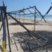Queman las palapas de playa La Pesca