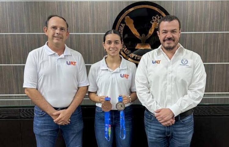 Comparte Rector logros de la UAT en Juegos Centroamericanos y del Caribe 