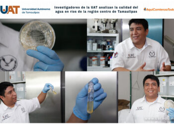 Analizan la calidad del agua en ríos de la región centro de Tamaulipas