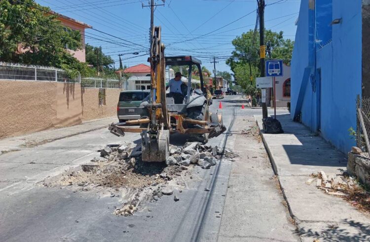 En proceso de restauración la calle 18, de Democracia a Carrera Torres.