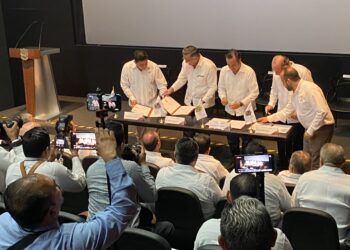 Tamaulipas, San Luis, Veracruz y Nuevo León firman convenio para perseguir delincuentes
