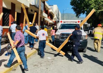 Se derrumba colegio A. Repiso; Estado y municipio actúan de inmediato