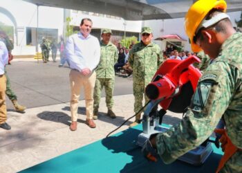 Instalan SEDENA y Municipio módulo de canje de armas