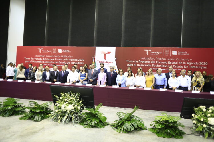 Instala Tamaulipas Consejo de la Agenda 2030 para el Desarrollo Sostenible