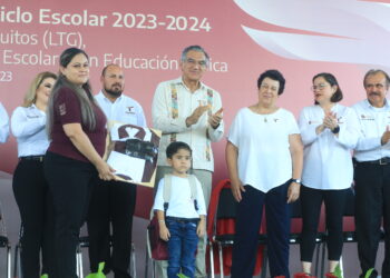Tamaulipas participa con el presidente López Obrador en ceremonia de nuevo ciclo escolar