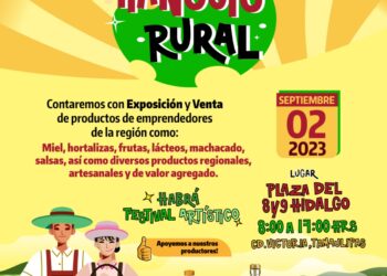El sábado Tianguis Rural en la plaza Hidalgo, en Victoria