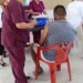 Aplican vacuna Covid en penal de Reynosa