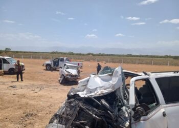 Chocan 3 vehículos en la Monterrey-Zaragoza, en Guémez: Un muerto