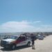 Guardia Estatal vigilante en playa La Pesca