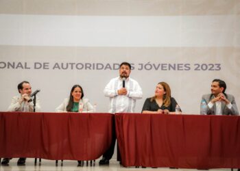 Destacó Carlos Peña Ortiz en 3er Encuentro Nacional de Autoridades Jóvenes 2023