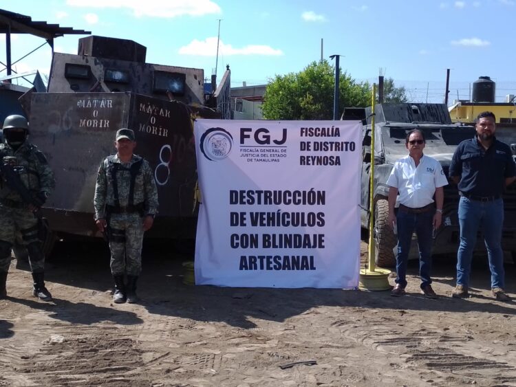 En lo que va de 2023, Fiscalía ha destruido 99 «monstruos» de la delincuencia
