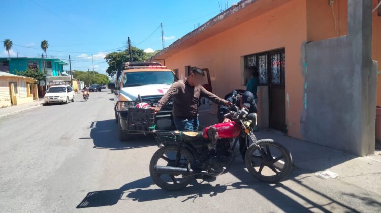 Guardia Estatal en operativo «Moto Segura» en Soto la Marina