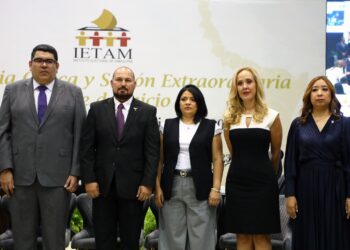 Participa Úrsula Salazar en el arranque del proceso electoral en Tamaulipas