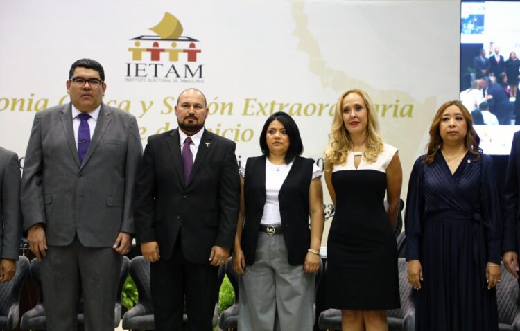 Participa Úrsula Salazar en el arranque del proceso electoral en Tamaulipas