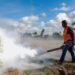 Fumigó el Gobierno de Reynosa calichera de Balcones de Alcalá