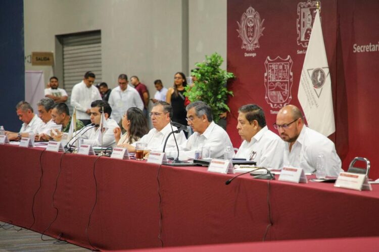 Participa Carlos Peña con Américo en reunión de Seguridad Pública Zona Norte