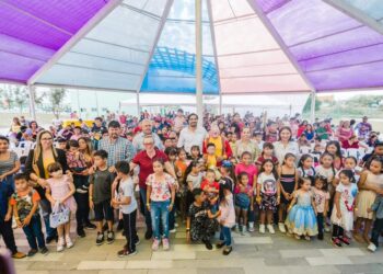 Celebraron más de 250 niños su cumpleaños con el Alcalde de Reynosa