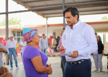 Alcanza importante beneficio del Ayuntamiento a habitantes del Fracc. San José